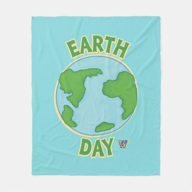Couverture Polaire Jour de la terre de Webkinz (Devant)