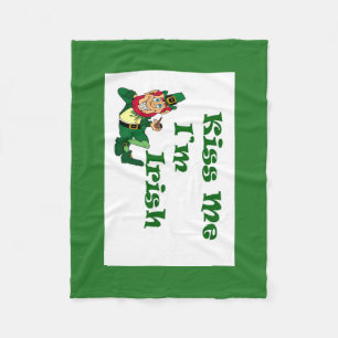 Couverture Polaire Jour Saint-Patricks Blanket