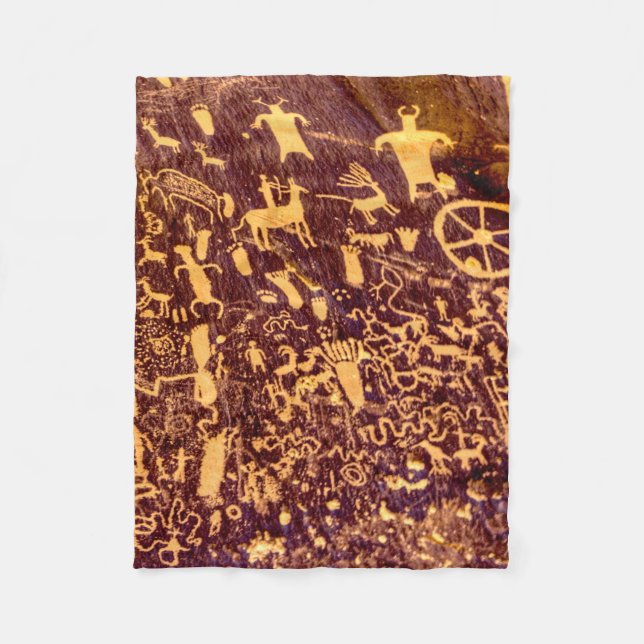 Couverture Polaire Journal Rock American Indian Utah (Devant)