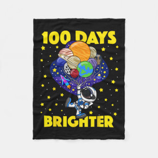 Couverture Polaire Jours Plus Brighton 100e Jour De L'École Astronaut