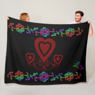 COUVERTURE POLAIRE JOY VALENTINE DAY