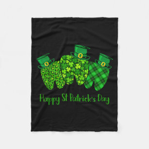 Couverture Polaire Joyeuse Saint-Patrick Dentale Istant Tooth Irish G