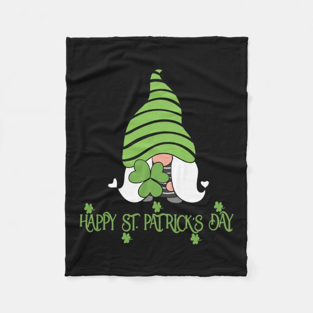 Couverture Polaire Joyeuse Saint Patrick Jour S (Devant)