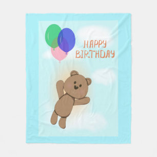 Couverture Polaire Joyeux anniversaire