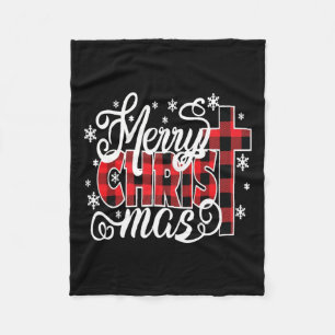 Couverture Polaire Joyeux Christ Mas Christian Jésus Noël Pjs Xma