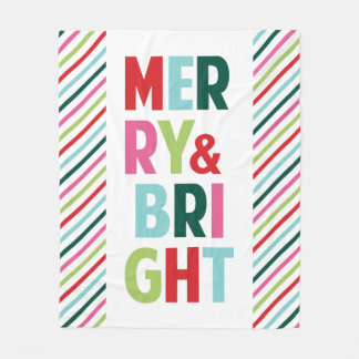 Couverture Polaire Joyeux et brillant Joyeux Joyeux Joyeux Joyeux Joy