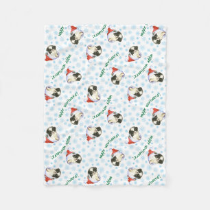 Couverture Polaire Joyeux Howlidays Japanese Chin