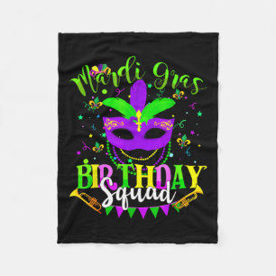 Couverture Polaire Joyeux Mardi Gras Anniversaire Mardi Gras Escadron