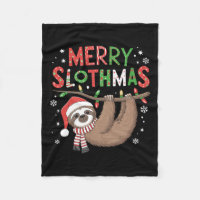Joyeux Slothmas Santa Hat Pyjamas Filles d'Amoureu