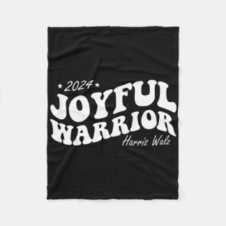 Couverture Polaire Joyful Warrior Kamala Harris Tim Walz 2024 Super