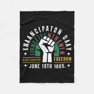 Couverture Polaire juneteenth