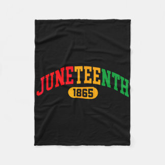 Couverture Polaire Juneteenth 2025 Célébrer la liberté noire 1865 His