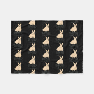 Couverture Polaire Juste Une Fille Qui Aime Les Lapins Rabbit