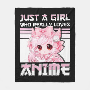 Couverture Polaire Juste Une Fille Qui Aime Vraiment Les Filles Anime
