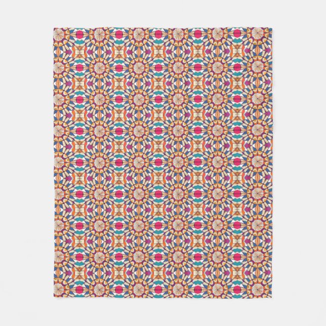 Couverture Polaire Kaleidescope of Books (Devant)