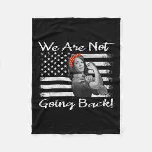 Couverture Polaire Kamala 2024 Harris Rosie Le Riveter On N'Y Va Pas