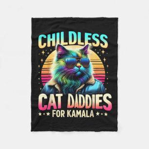 Couverture Polaire Kamala Des Daddies De Chats Sans Enfants Pour Kama