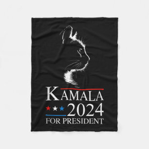 Couverture Polaire Kamala Harris 2024 Pour L'Élection Du Président Fu