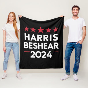 Couverture Polaire Kamala Harris Andy Beshear 2024 Harris Beshear 202