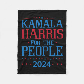 Couverture Polaire Kamala Harris Pour L'Élection 2024 Du Peuple