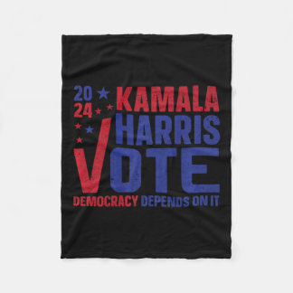Couverture Polaire Kamala Harris, Présidente, Une Nouvelle Vision Pou