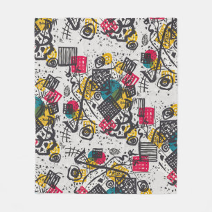 Couverture Polaire Kandinsky Small Worlds V Classic Abstrait
