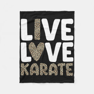 Couverture Polaire Karaté Art Pour Hommes Femmes Enfants Arts Martiau