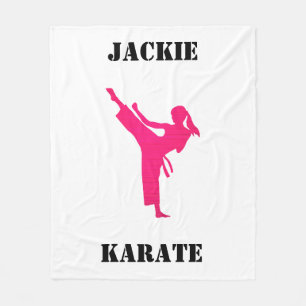 Couverture Polaire Karaté pour filles