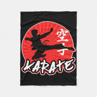Couverture Polaire Karate Sumide Kick Japonais