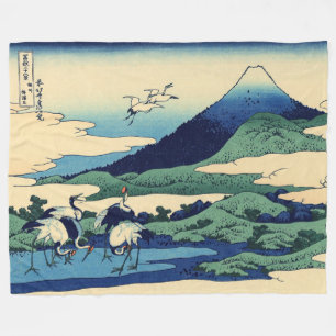 Couverture Polaire Katsushika Hokusai - Umegawa dans la province de S