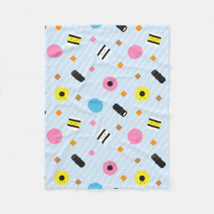 Couverture Polaire Kawaii Candy Licorice