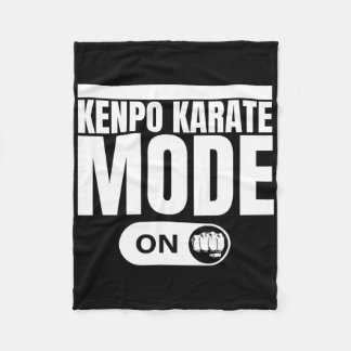 Couverture Polaire Kenpo Karate Mode Sur Funny American Kenpo 1