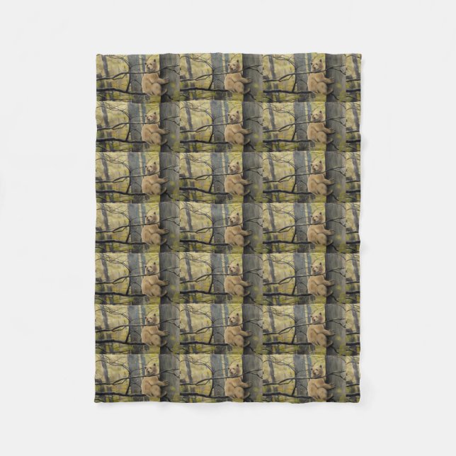 Couverture Polaire Kermode Bear Blanket Spirit Ours Blanches en polai (Devant)