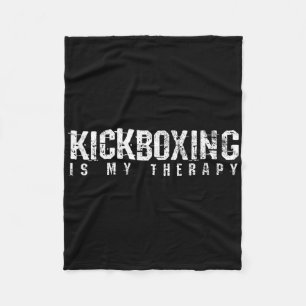 Couverture Polaire Kick-boxing Muay Thai Boxe Arts Martiaux