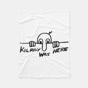Couverture Polaire Kilroy Était Ici - Guerre Mondiale Ii, 2ème guerre