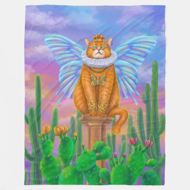 Couverture Polaire King cat (Devant)