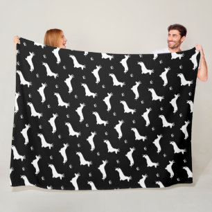 Couverture Polaire King Short Hair Dachshund - motif 2