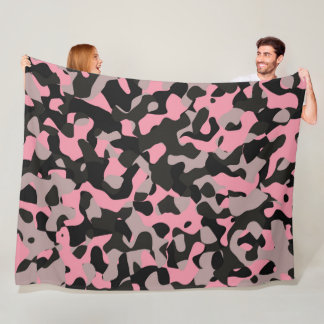 Couverture Polaire Kitty Camo
