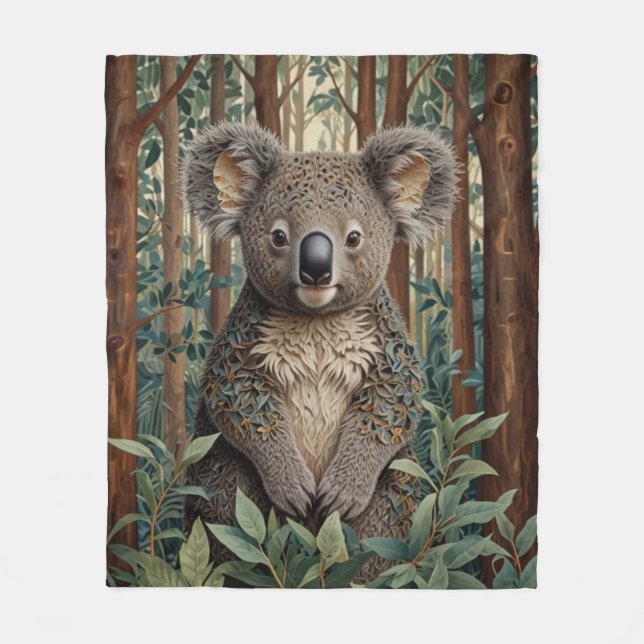 Couverture Polaire Koala Bear (Devant)