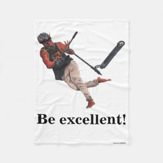 Couverture Polaire Kobold Scooter Tricks Imaginaire Art Fleece Blanke