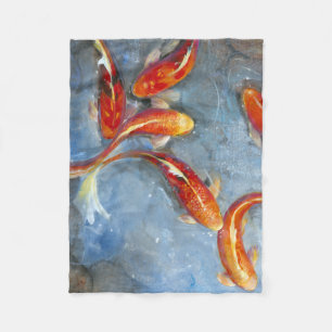 Couverture Polaire Koi gracieux II