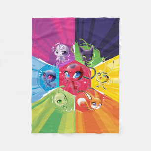 Couverture Polaire Kwamis coloré