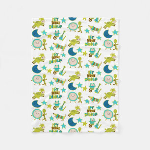 Couverture Polaire La comptine de bébé hé dupent dupent