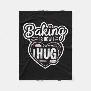 Couverture Polaire La Cuisine Est Comment J'Embrasse Conception Coeur
