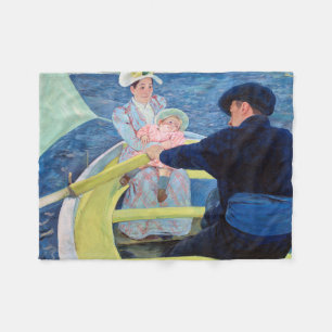 Couverture Polaire La fête nautique, Mary Cassatt