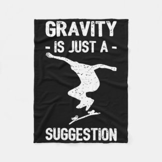 Couverture Polaire La gravité n'est qu'une suggestion Skateboarding H