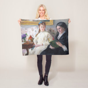 Couverture Polaire La Mère et la Sœur de l'Artiste, Berthe Morisot
