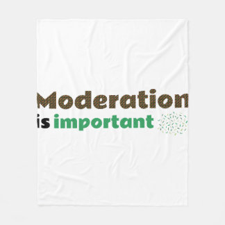 Couverture Polaire La modération est importante EN
