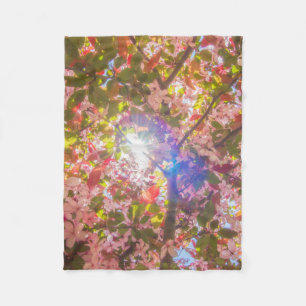 Couverture Polaire La nature fleurit fleurs lumière fleur soleil