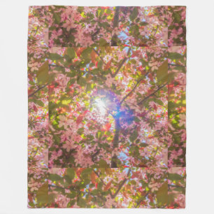 Couverture Polaire La nature fleurit fleurs lumière fleur soleil